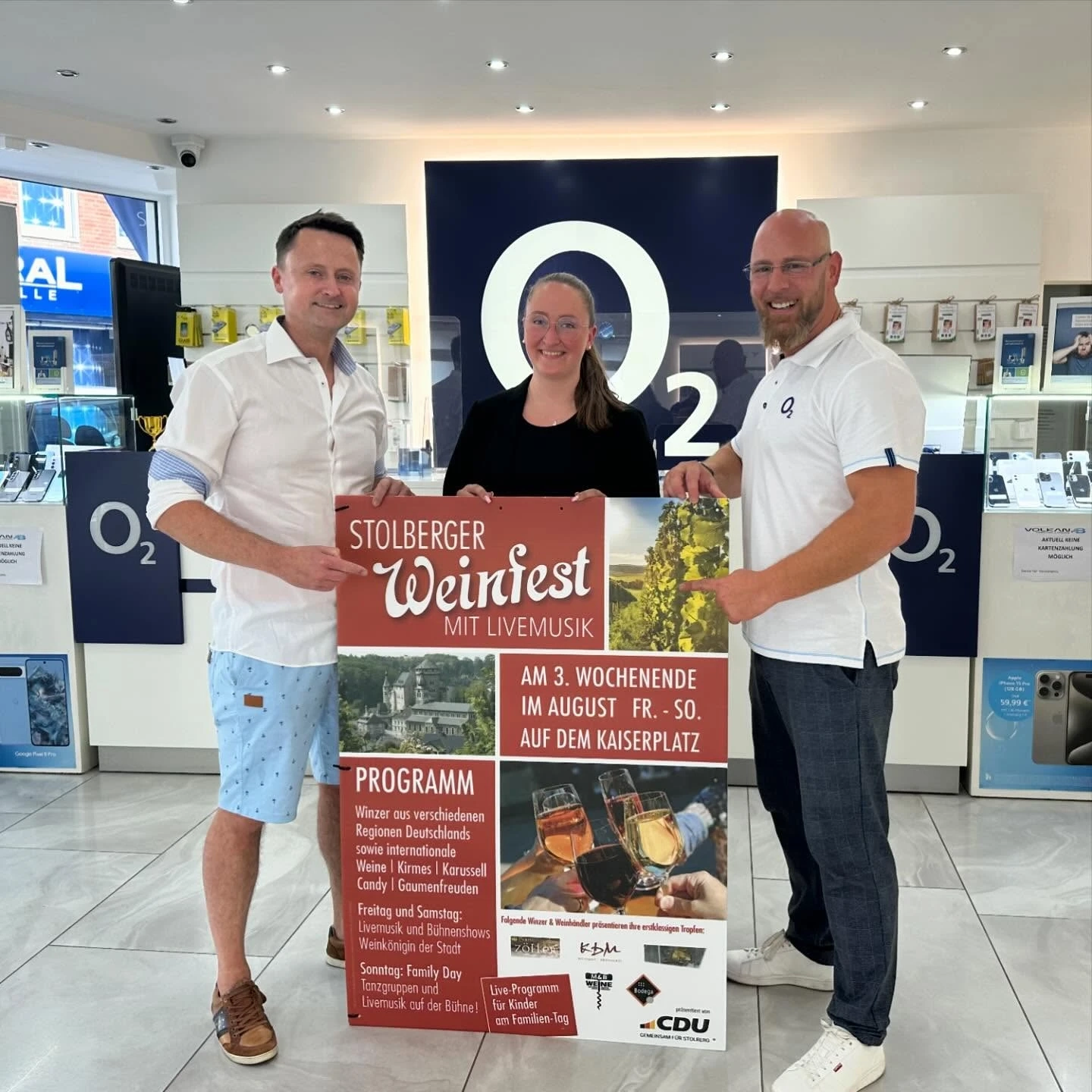 Hauptsponsor des Stolberger Weinfest