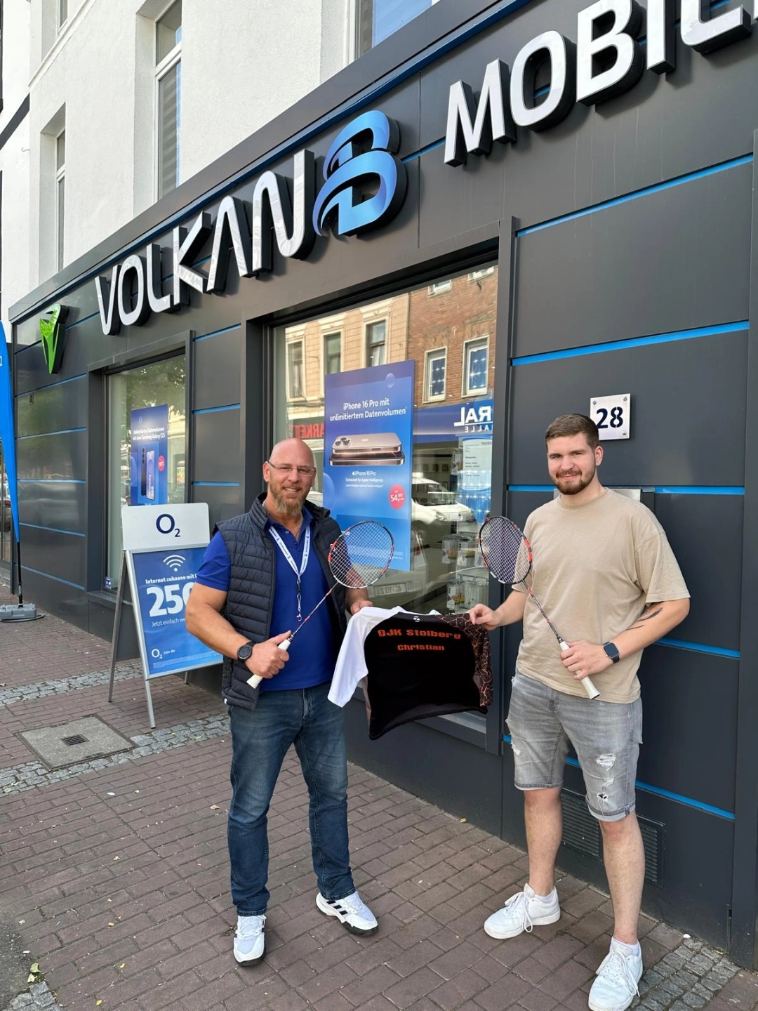 Wir sind stolzer Sponsor des Badminton-Teams der DJK Stolberg-Münsterbusch